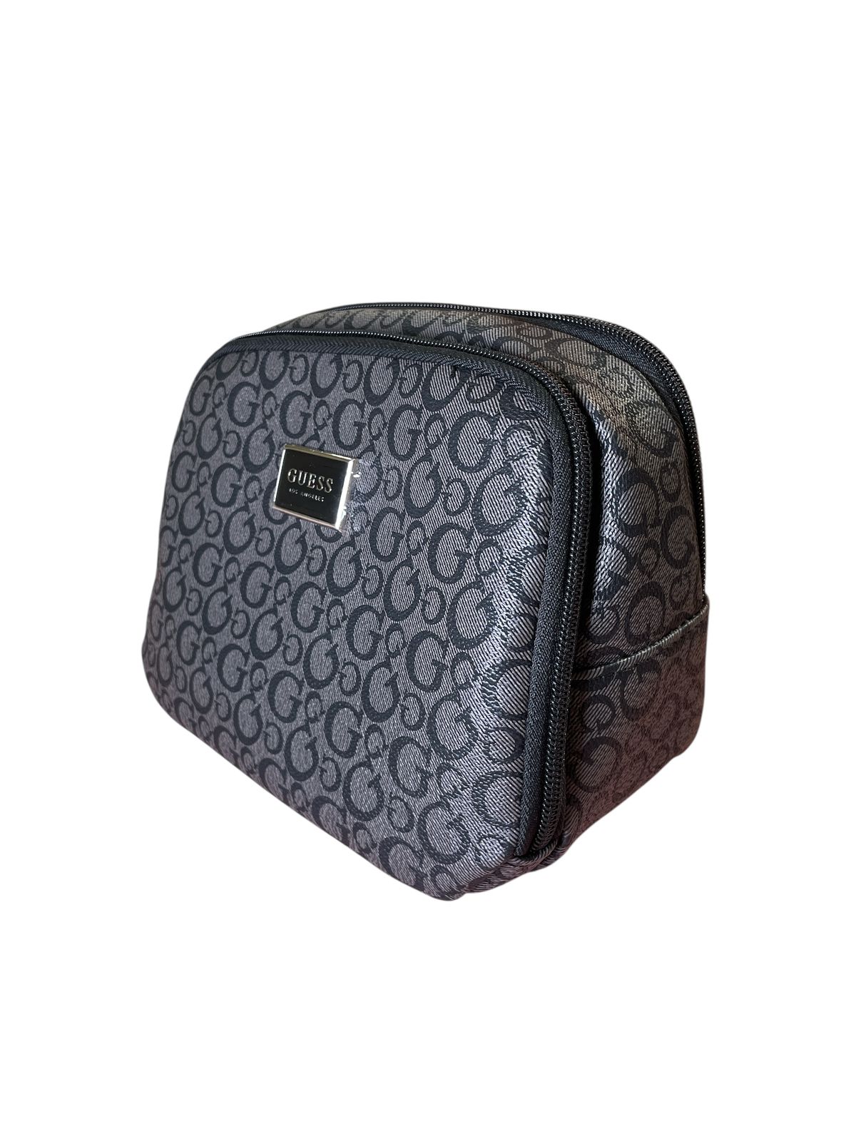 Cosmetiquera Guess “G Monogram” – Elegancia compacta que va contigo